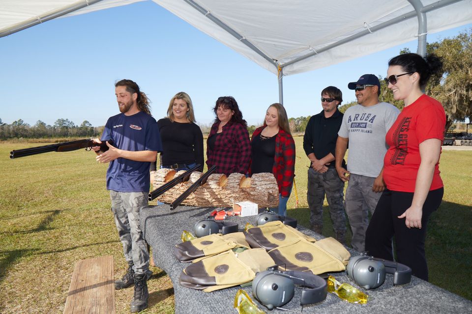Clermont: Clay Shooting Experience - Safety is the main event here