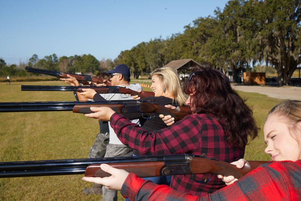 Clermont: Clay Shooting Experience - Weather and target day reality: rain or shine