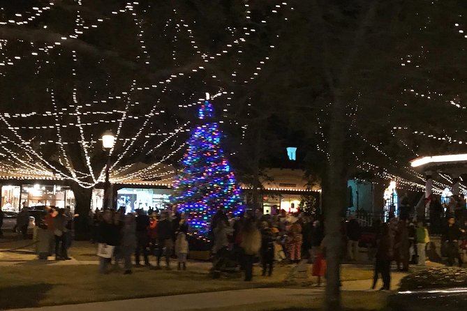 St. Augustine Nights of Lights Celebration from Orlando - St. George Street: where the Nights of Lights glow begins